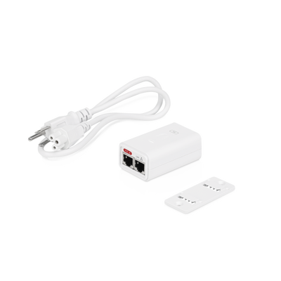 UBIQUITI - Adaptador PoE Ubiquiti Gigabit de 24 VDC, 0.3 A
