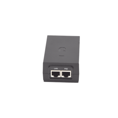 UBIQUITI - Adaptador PoE Ubiquiti de 48 VDC, 0.5 A, Fast Ethernet (10/100 Mbps)
