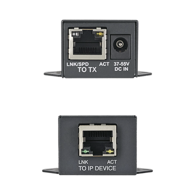 PANDUIT - Kit de Extensor PoE/PoE+, Hasta 610 Metros (2000 ft) con Cable Cat5e o Cat6, 10/100Mbps, Incluye Transmisor, Receptor y Fuente de Alimentación