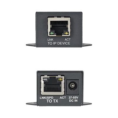 PANDUIT - Receptor PoE/PoE+ Para Uso con Transmisor POEXTX1, Hasta 610 Metros (2000 ft) con Cable Cat5e o Cat6, 10/100Mbps