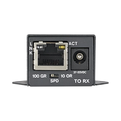 PANDUIT - Transmisor PoE/PoE+ Para Uso con Receptor POEXRX1, Hasta 610 Metros (2000 ft) con Cable Cat5e o Cat6, 10/100Mbps