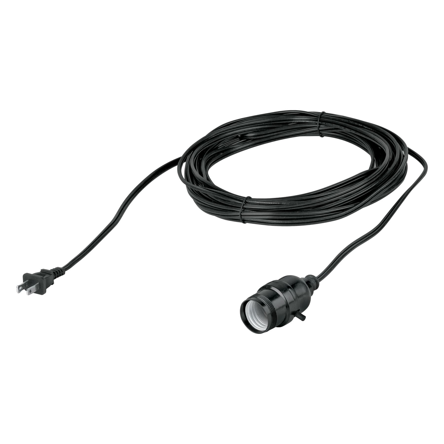 Portalamparas con cable de 10 m, VOLTECK