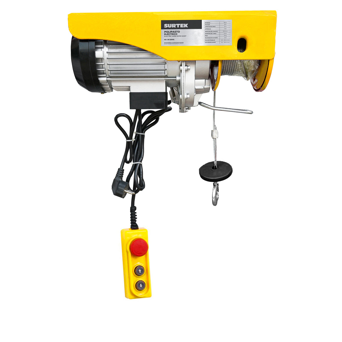 Surtek - Polipasto elec 1 ram 1t