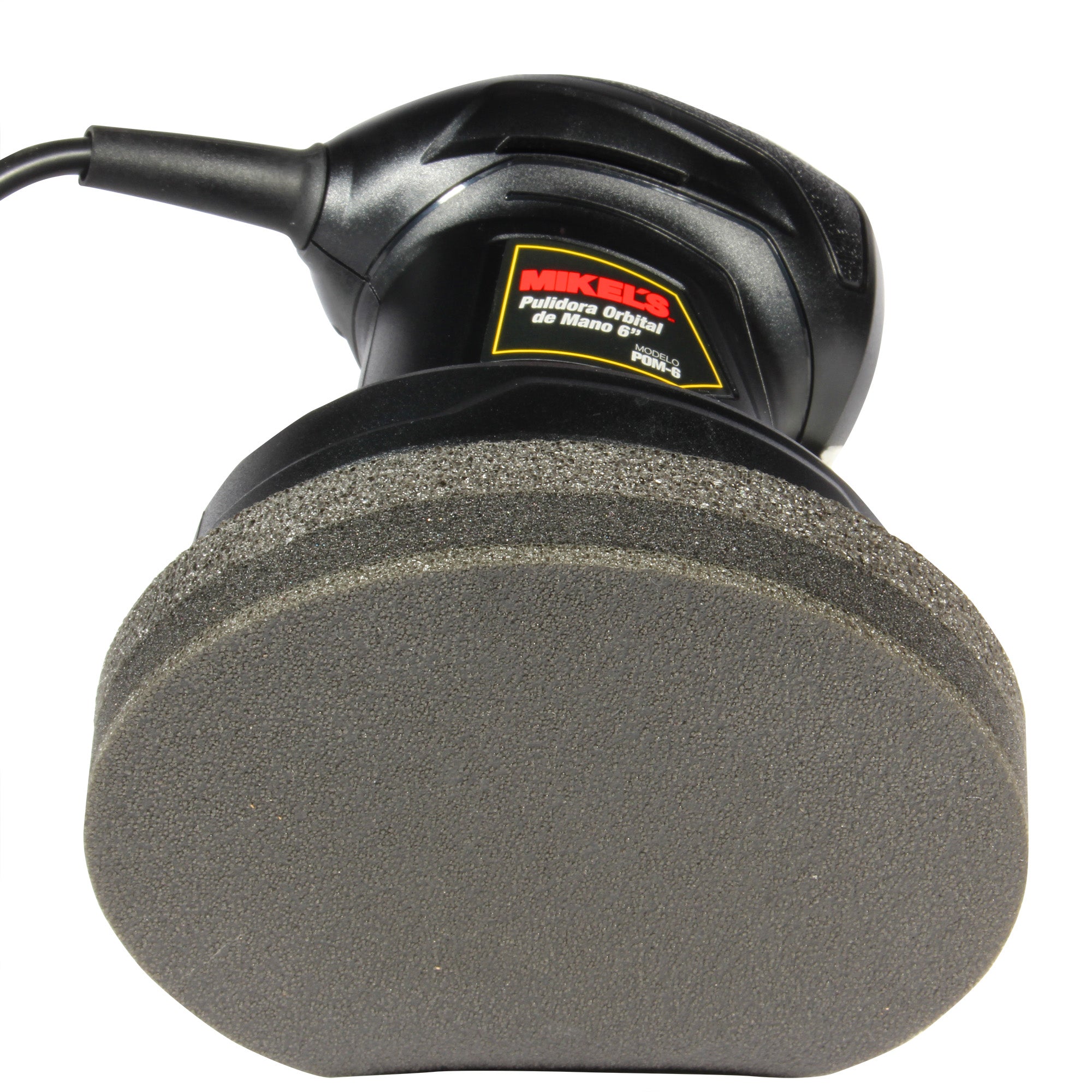 Pulidora orbital a una mano (6”, 3800 RPM)