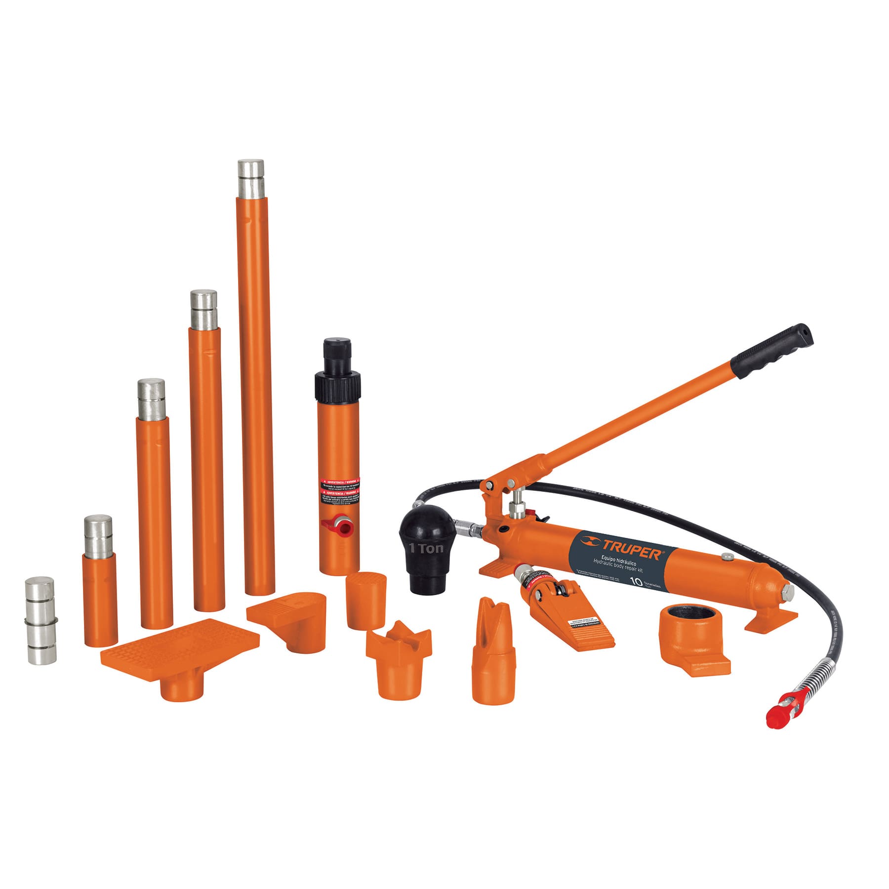 Porto power hidraulico de 10 ton, Truper