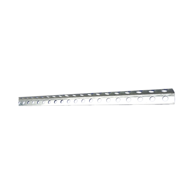 ACCESSPRO - Angulo perforado / 2mt x 2.5cm / Soporte de guía horizontal.