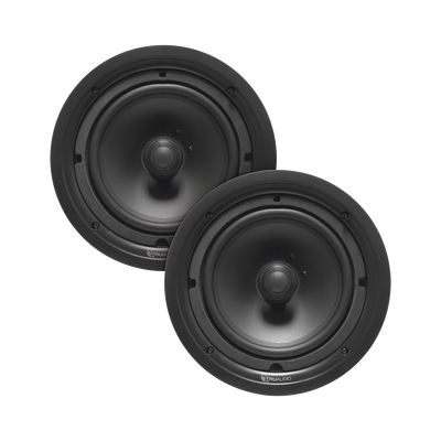 TRUAUDIO - Par de Altavoces de techo de 2 vias | woofer de 6.5in | Tweeter de 1in | 90 watts | 8 Ohms