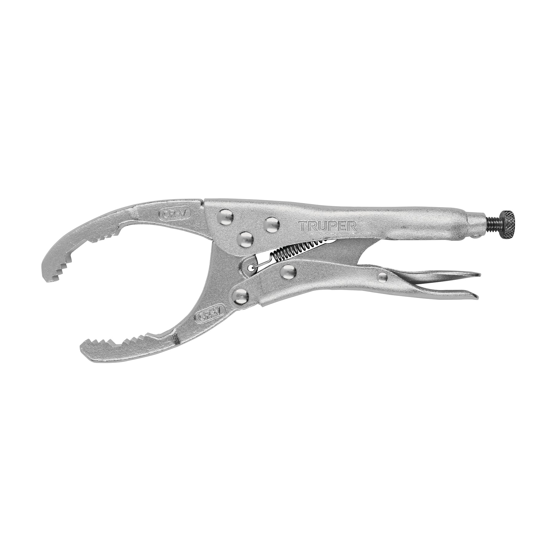 Pinza de presion 9' para filtros de aceite, Truper