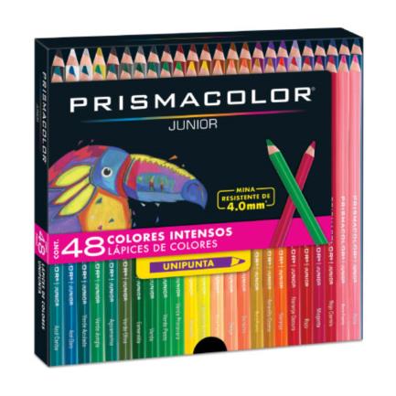 PAPERMATTE - Colores PrismaColor Junior con 48 Piezas