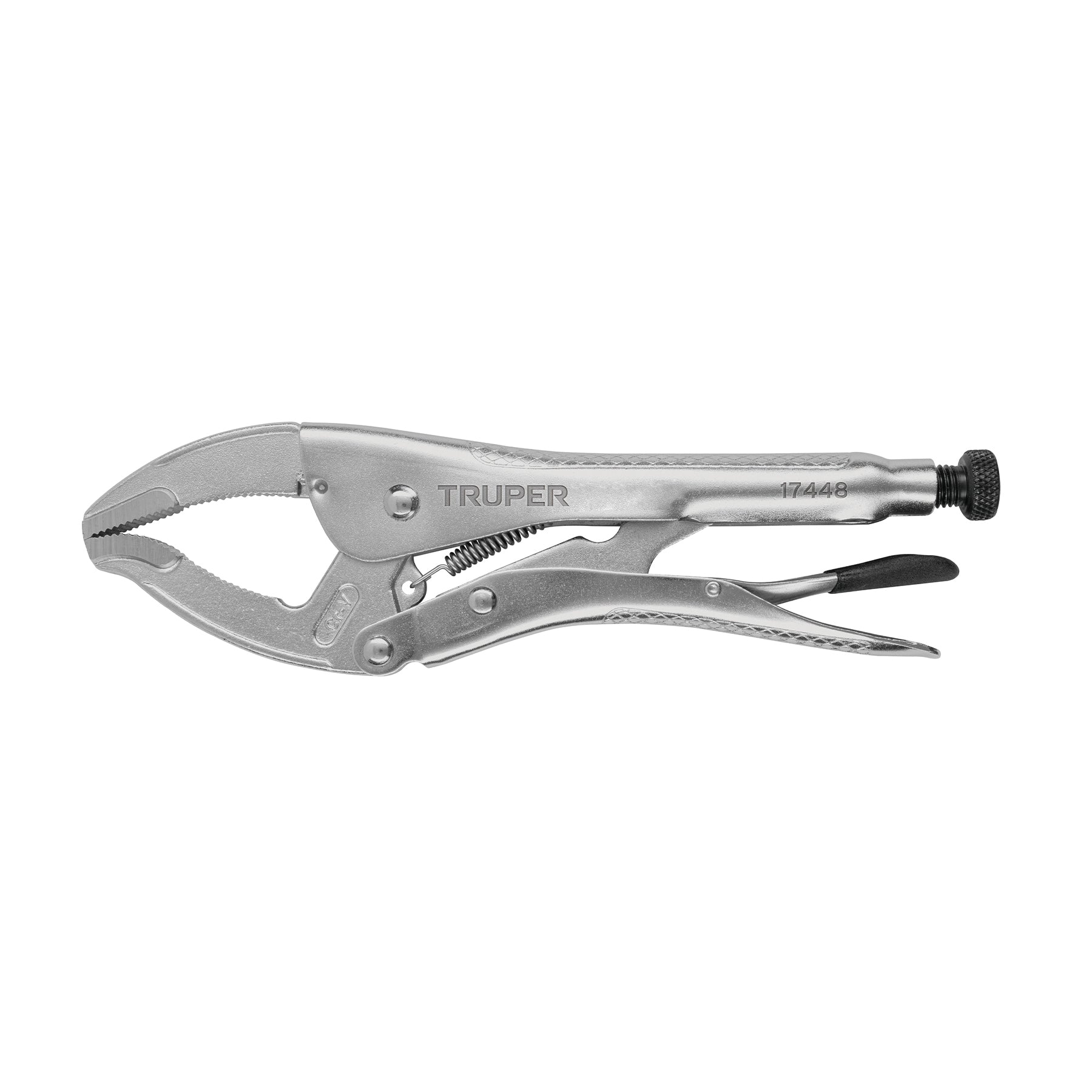 Pinza de presion 10' apertura amplia, Truper