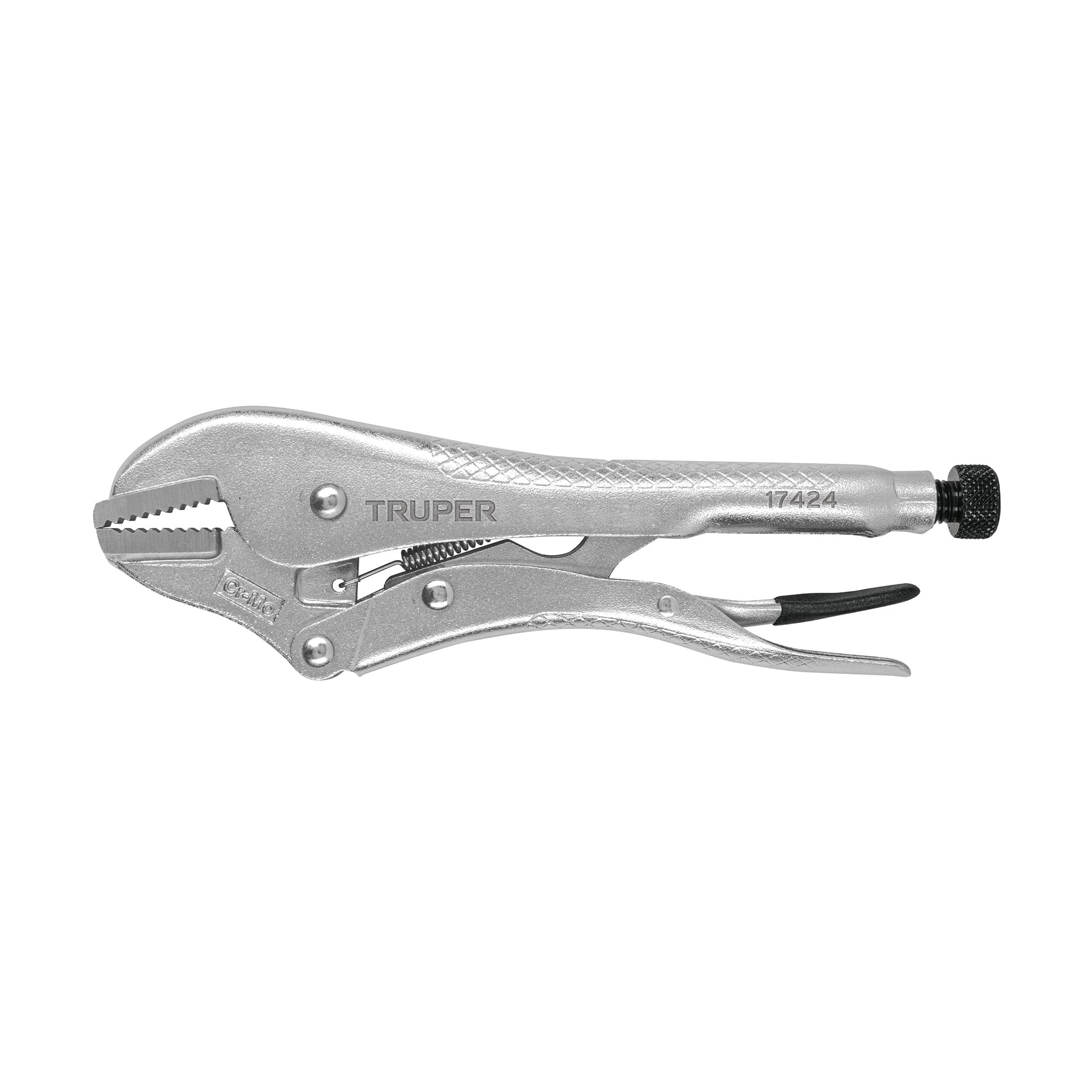 Pinza de presion 10' mordaza recta, Truper