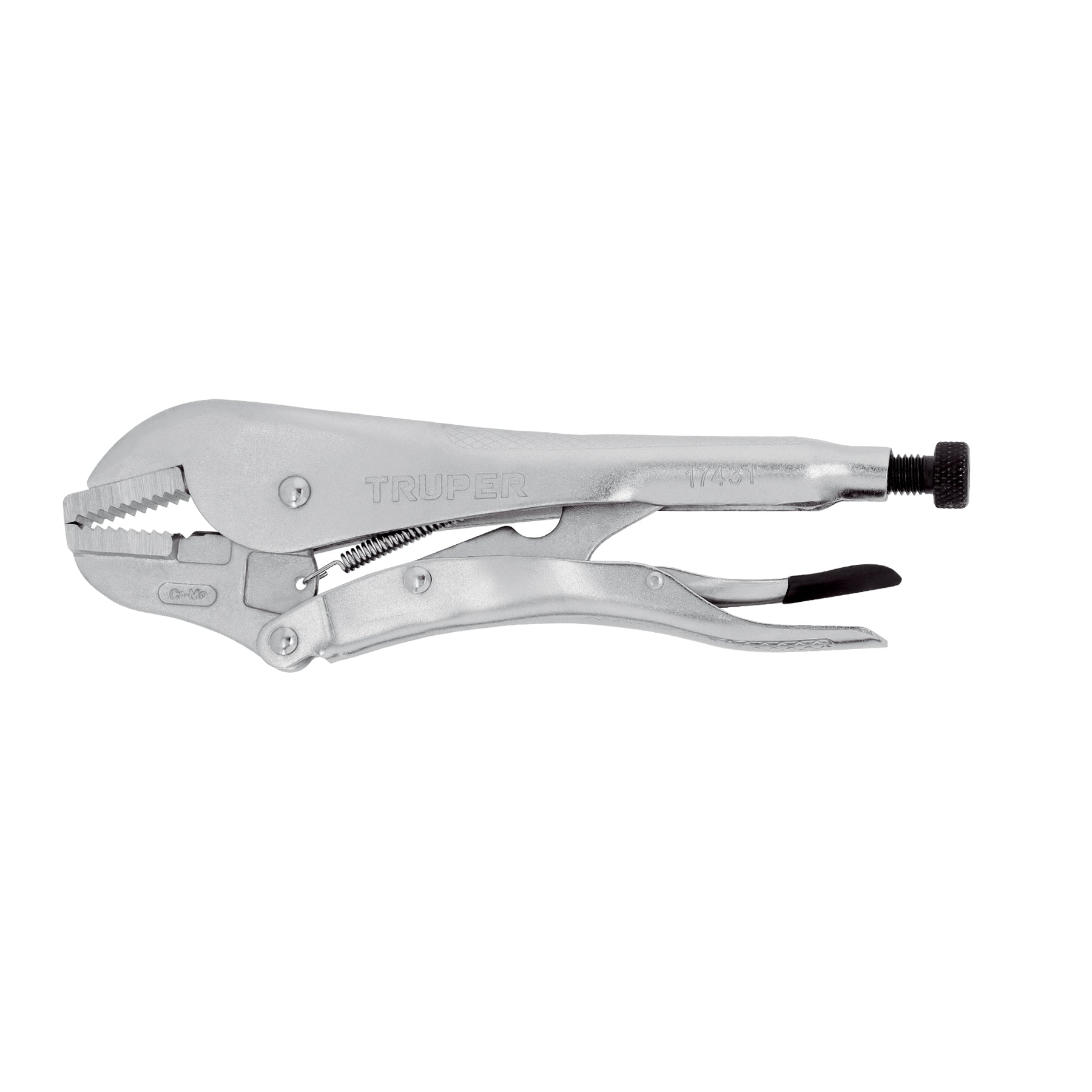 Pinza de presion 12' mordaza recta, Truper
