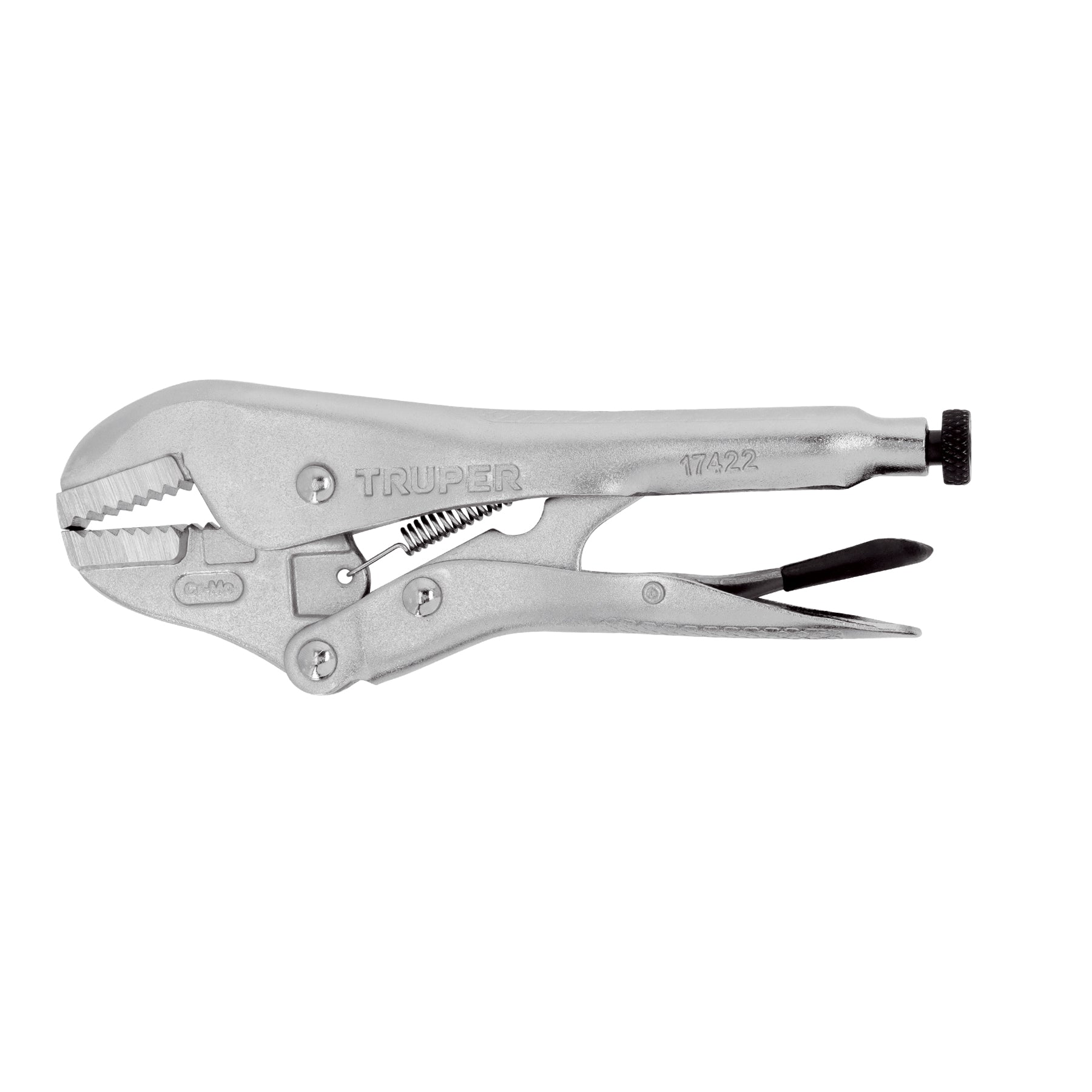 Pinza de presion 7' mordaza recta, Truper