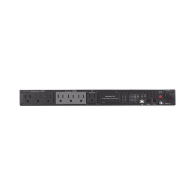 CYBERPOWER - UPS de 1000 VA/800 W, Topología Línea Interactiva, Entrada 120 Vca NEMA 5-15P, Onda Senoidal Pura, Torre o Rack 1 UR, Con 7 Tomas NEMA 5-15R