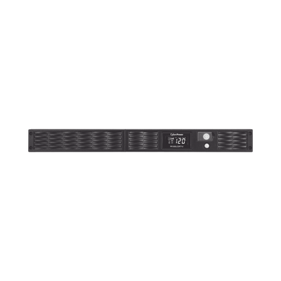 CYBERPOWER - UPS de 1000 VA/800 W, Topología Línea Interactiva, Entrada 120 Vca NEMA 5-15P, Onda Senoidal Pura, Torre o Rack 1 UR, Con 7 Tomas NEMA 5-15R