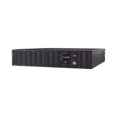 CYBERPOWER - UPS de 1000 VA /900 W, Topología Línea Interactiva, Entrada 120 Vca NEMA 5-15P, Onda Senoidal Pura, Torre o Rack 2 UR, Con 8 Tomas NEMA 5-15R