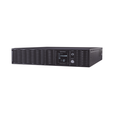 CYBERPOWER - UPS de 1000 VA/900 W Topología Línea Interactiva, Entrada 120 Vca NEMA 5-15P, Onda Senoidal Pura, Torre o Rack 2 UR, Con 8 Tomas NEMA 5-15R