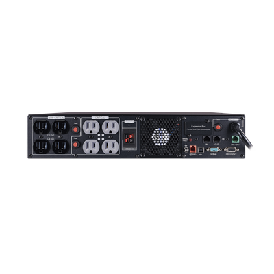 CYBERPOWER - UPS de 1000 VA/1000 W, Topología Línea Interactiva, Entrada 120 Vca NEMA 5-15P, Onda Senoidal Pura, Torre o Rack 2 UR, Con 8 Tomas NEMA 5-15R