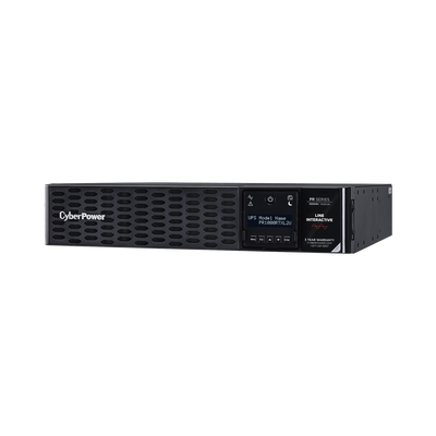 CYBERPOWER - UPS de 1000 VA/1000 W, Topología Línea Interactiva, Entrada 120 Vca NEMA 5-15P, Onda Senoidal Pura, Torre o Rack 2 UR, Con 8 Tomas NEMA 5-15R