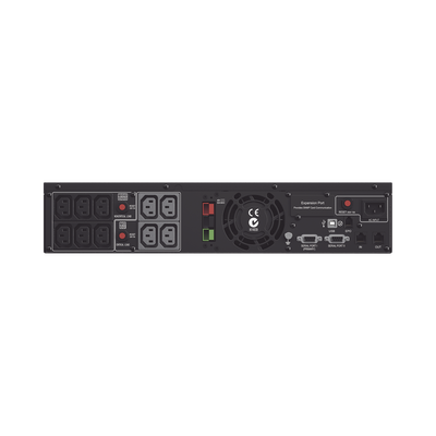 CYBERPOWER - UPS de 1500 VA/1125 W, Topología Línea Interactiva, Entrada 220 Vca Tipo C14, Onda Senoidal Pura, Torre o Rack de 2 UR, Con 10 Tomas C13 de 220 Vca