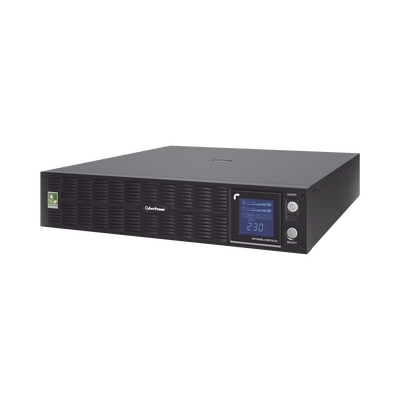 CYBERPOWER - UPS de 1500 VA/1125 W, Topología Línea Interactiva, Entrada 220 Vca Tipo C14, Onda Senoidal Pura, Torre o Rack de 2 UR, Con 10 Tomas C13 de 220 Vca