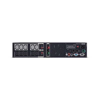 CYBERPOWER - UPS de 1500 VA/1500 W, Topología Línea Interactiva, Entrada 220 Vca Tipo C14, Onda Senoidal Pura, Torre o Rack de 2 UR, Con 10 Tomas C13 de 220 Vca