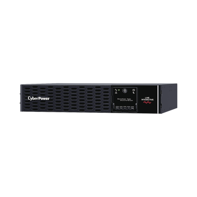 CYBERPOWER - UPS de 1500 VA/1500 W, Topología Línea Interactiva, Entrada 220 Vca Tipo C14, Onda Senoidal Pura, Torre o Rack de 2 UR, Con 10 Tomas C13 de 220 Vca
