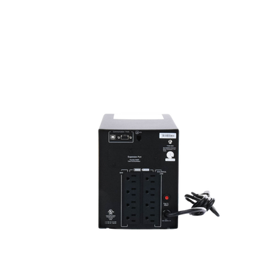 CYBERPOWER - UPS de 1500 VA/1500 W, Topología Línea Interactiva, Entrada 120 Vca NEMA 5-15P, Onda Senoidal Pura, Mini Torre, Con 8 Tomas NEMA 5-15R