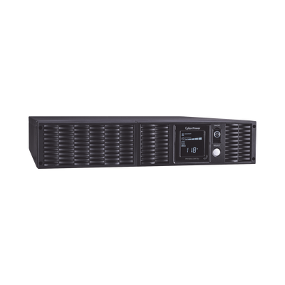 CYBERPOWER - UPS de 1500 VA/1350 W, Topología Línea Interactiva, Entrada 120 Vca NEMA 5-15P, Onda Senoidal Pura, Torre o Rack 2 UR, Con 8 Tomas NEMA 5-15R