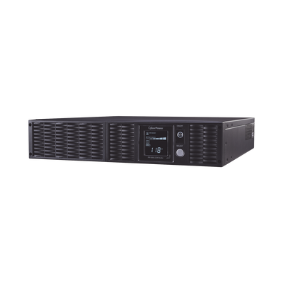CYBERPOWER - UPS de 1500 VA/1500 W, Topología Línea Interactiva, Entrada 120 Vca NEMA 5-15P, Onda Senoidal Pura, Torre o Rack 2 UR, Con 8 Tomas NEMA 5-15R