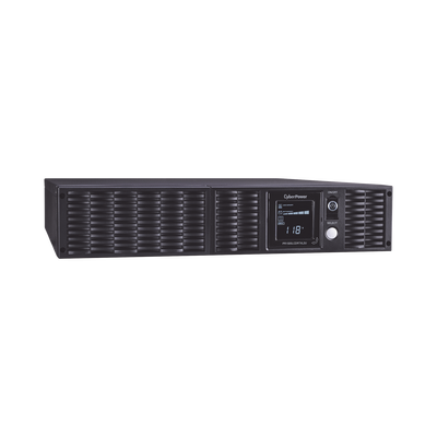 CYBERPOWER - UPS de 1500 VA/1500 W, Topología Línea Interactiva, Entrada 120 Vca NEMA 5-15P, Onda Senoidal Pura, Torre o Rack 2 UR, Con 8 Tomas NEMA 5-15R