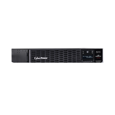CYBERPOWER - UPS de 1500 VA/1500 W, Topología Línea Interactiva, Entrada 120 Vca NEMA 5-15P, Onda Senoidal Pura, Torre o Rack 2 UR, Con 8 Tomas NEMA 5-15R