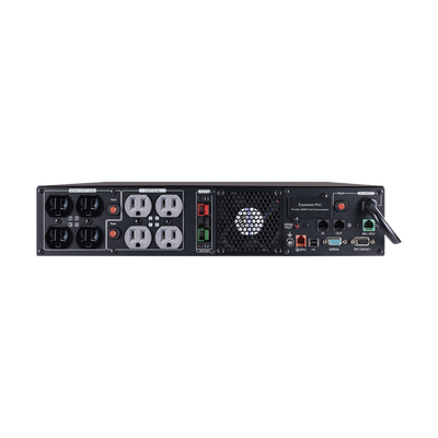 CYBERPOWER - UPS de 1500 VA/1500 W, Topología Línea Interactiva, Entrada 120 Vca NEMA 5-15P, Onda Senoidal Pura, Torre o Rack 2 UR, Con 8 Tomas NEMA 5-15R
