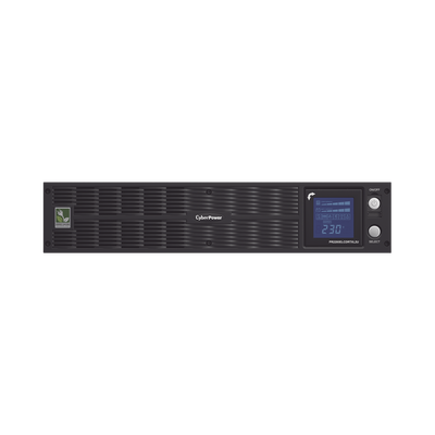 CYBERPOWER - UPS de 2200 VA/2200 W, Topología Línea Interactiva, Entrada 220 Vca Tipo C20, Onda Senoidal Pura, Torre o Rack de 2 UR, Con 6 Tomas C13 y 2 C19 de 220 Vca