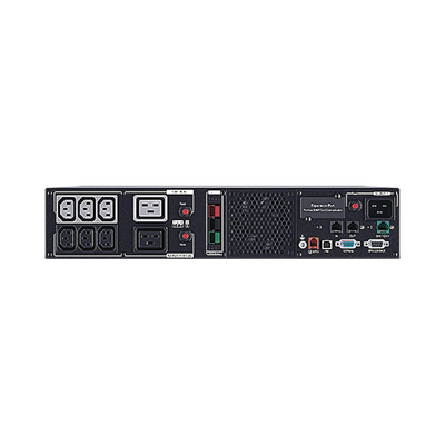 CYBERPOWER - UPS de 2200 VA/2200 W, Topología Línea Interactiva, Entrada 220 Vca Tipo C20, Onda Senoidal Pura, Torre o Rack de 2 UR, Con 6 Tomas C13 y 2 C19 de 220 Vca