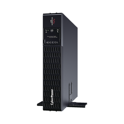 CYBERPOWER - UPS de 2200 VA/2200 W, Topología Línea Interactiva, Entrada 220 Vca Tipo C20, Onda Senoidal Pura, Torre o Rack de 2 UR, Con 6 Tomas C13 y 2 C19 de 220 Vca