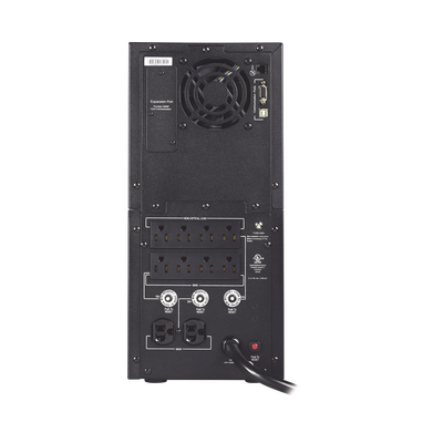 CYBERPOWER - UPS de 2200 VA/1980 W, Topología Línea Interactiva, Entrada 120 Vca NEMA L5-30P, Onda Senoidal Pura, Tipo Torre, Con 8 Tomas NEMA 5-15R y 2 NEMA 5-20R
