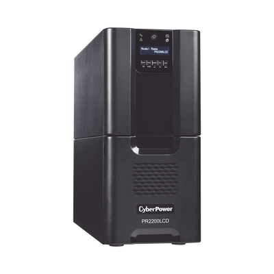 CYBERPOWER - UPS de 2200 VA/1980 W, Topología Línea Interactiva, Entrada 120 Vca NEMA L5-30P, Onda Senoidal Pura, Tipo Torre, Con 8 Tomas NEMA 5-15R y 2 NEMA 5-20R