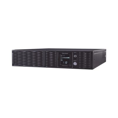 CYBERPOWER - UPS de 2150 VA/1980 W, Topología Línea Interactiva, Entrada 120 Vca NEMA 5-20P, Onda Senoidal Pura, Torre o Rack 2 UR, Con 8 Tomas NEMA 5-20R