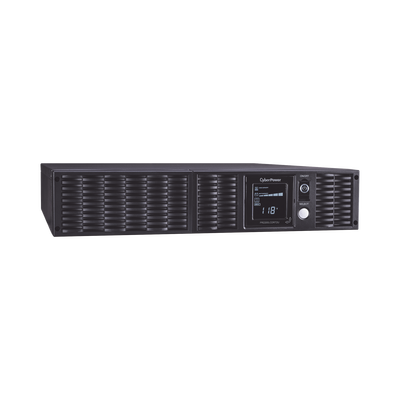 CYBERPOWER - UPS de 2150 VA/1980 W, Topología Línea Interactiva, Entrada 120 Vca NEMA 5-20P, Onda Senoidal Pura, Torre o Rack 2 UR, Con 8 Tomas NEMA 5-20R