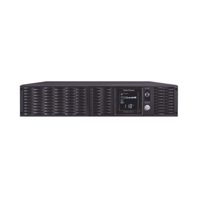 CYBERPOWER - UPS de 2150 VA/1980 W, Topología Línea Interactiva, Entrada 120 Vca NEMA 5-20P, Onda Senoidal Pura, Torre o Rack 2 UR, Con 8 Tomas NEMA 5-20R