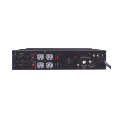 CYBERPOWER - UPS de 2150 VA/2150 W, Topología Línea Interactiva, Entrada 120 Vca NEMA 5-20P, Onda Senoidal Pura, Torre o Rack 2 UR, Con 8 Tomas NEMA 5-20R