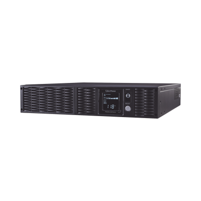 CYBERPOWER - UPS de 2150 VA/2150 W, Topología Línea Interactiva, Entrada 120 Vca NEMA 5-20P, Onda Senoidal Pura, Torre o Rack 2 UR, Con 8 Tomas NEMA 5-20R