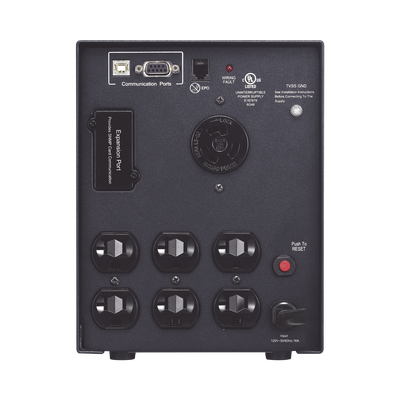 CYBERPOWER - UPS de 2070 VA/1980 W, Topología Línea Interactiva, Entrada 120 Vca NEMA 5-20P, Onda Senoidal Pura, Tipo Mini Torre, Con 7 Tomas NEMA 5-20R y 1 NEMA L5-20R