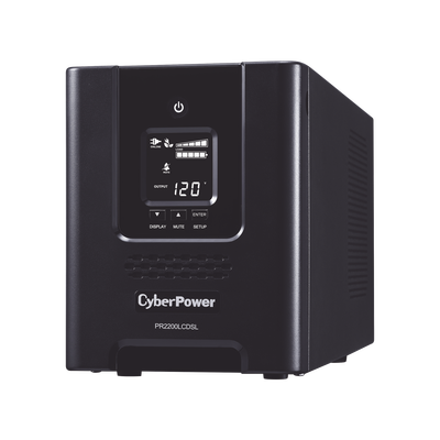 CYBERPOWER - UPS de 2070 VA/1980 W, Topología Línea Interactiva, Entrada 120 Vca NEMA 5-20P, Onda Senoidal Pura, Tipo Mini Torre, Con 7 Tomas NEMA 5-20R y 1 NEMA L5-20R