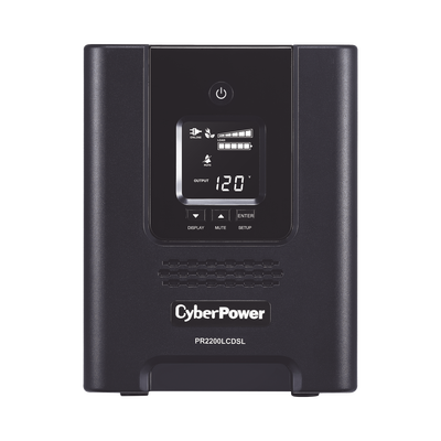CYBERPOWER - UPS de 2070 VA/1980 W, Topología Línea Interactiva, Entrada 120 Vca NEMA 5-20P, Onda Senoidal Pura, Tipo Mini Torre, Con 7 Tomas NEMA 5-20R y 1 NEMA L5-20R