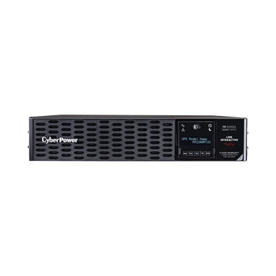 CYBERPOWER - UPS de 2200 VA/2200 W, Topología Línea Interactiva, Entrada 120 Vca NEMA L5-30P, Onda Senoidal Pura, Torre o Rack 2 UR, Con 8 Tomas NEMA 5-20R