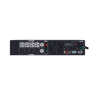 CYBERPOWER - UPS de 2200 VA/2200 W, Topología Línea Interactiva, Entrada 120 Vca NEMA L5-30P, Onda Senoidal Pura, Torre o Rack 2 UR, Con 8 Tomas NEMA 5-20R