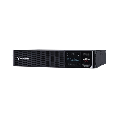 CYBERPOWER - UPS de 2200 VA/2200 W, Topología Línea Interactiva, Entrada 120 Vca NEMA L5-30P, Onda Senoidal Pura, Torre o Rack 2 UR, Con 8 Tomas NEMA 5-20R
