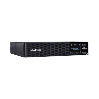 CYBERPOWER - UPS de 2200 VA/2200 W, Topología Línea Interactiva, Entrada 120 Vca NEMA L5-30P, Onda Senoidal Pura, Torre o Rack 2 UR, Con 8 Tomas NEMA 5-20R